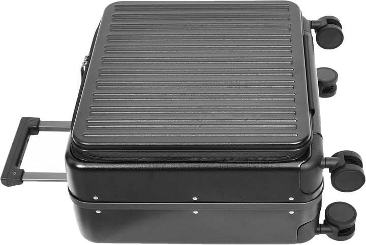 A1 FASHION GOODS Pilot Case Hard PC Laptop Tasche 4 Rollen Kabinengrösse Business Reise Gepäck Scoot