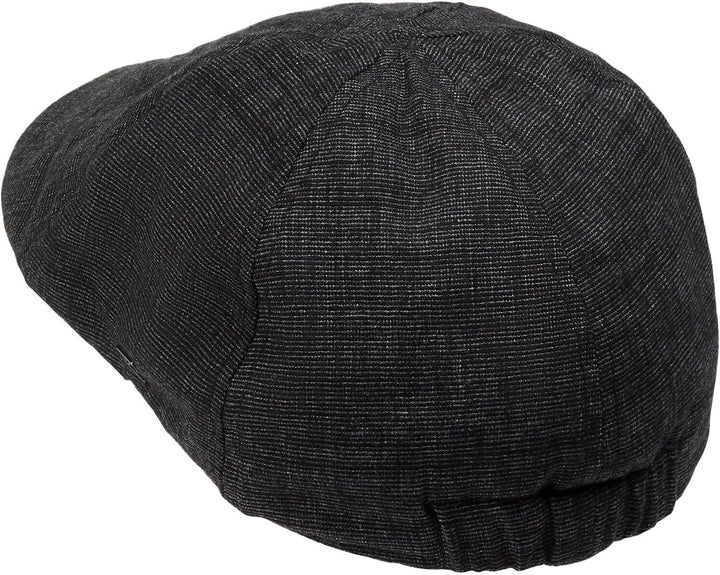 camel active Herren Flat Cap aus Leinenmix L Anthrazit, L Anthrazit