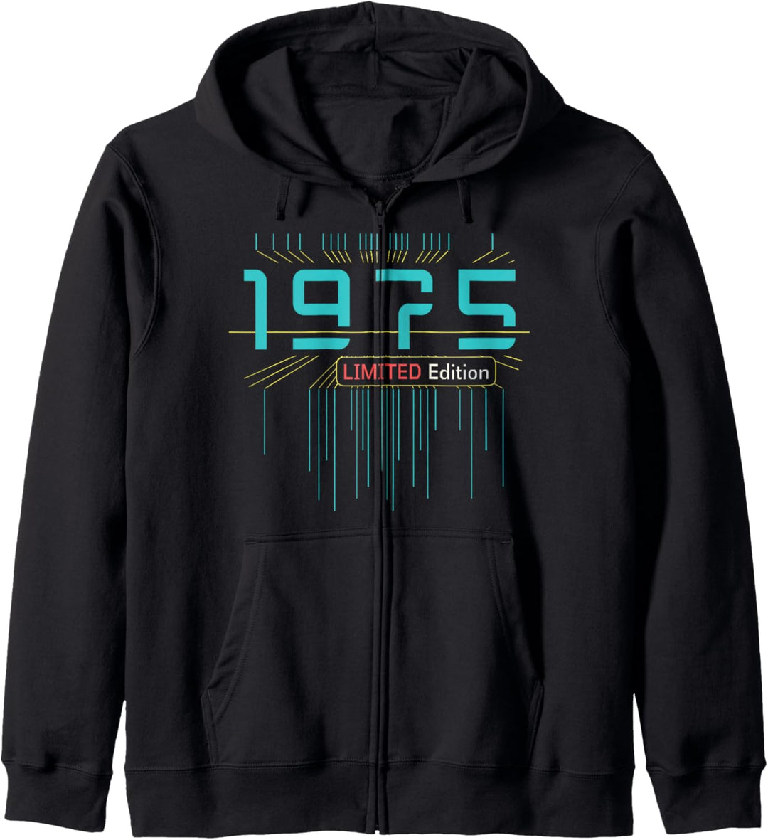 49. Geburtstag Mann Frau 49 Jahre 1975 Deko Lustig Geschenk Kapuzenjacke