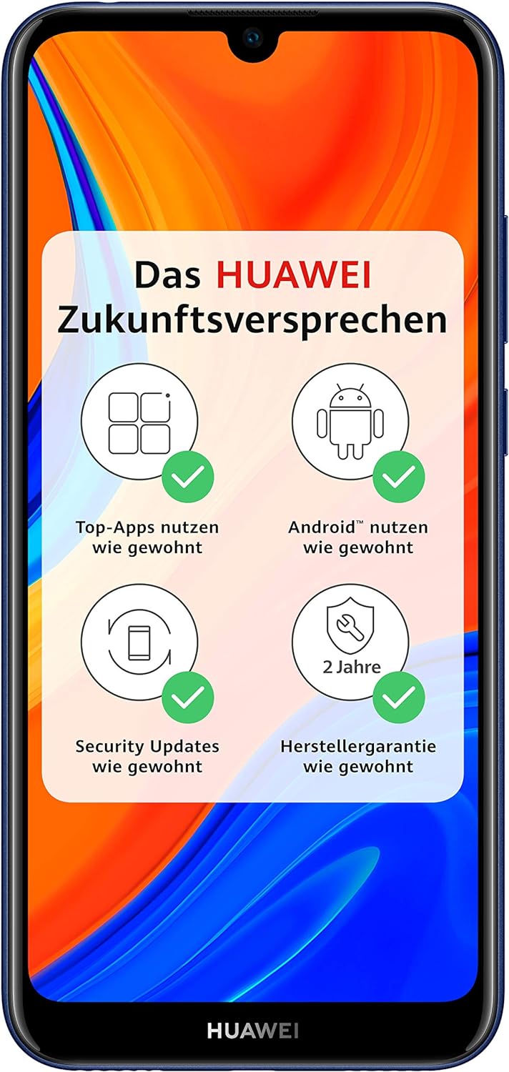 HUAWEI Y6s Dual-SIM Smartphone 15,46 cm (6,09 Zoll) (3020mAh Akku, 32 GB interner Speicher, 3GB RAM,