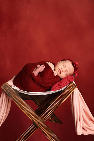 Kate 1.5x2.2m Dunkelroter Portrait Hintergrund Dunkelroter Textur Hintergrund Dunkelroter Mikrofaser