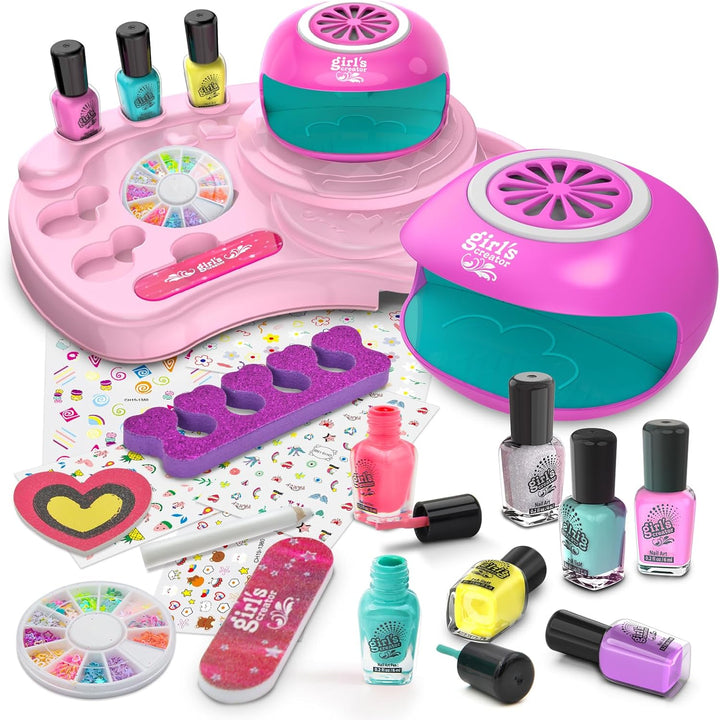 LemonDream Nagelstudio Kinder Mädchen,Geschenk Mädchen 6 7 8 9 10 11 12 jahre Geschenke für Mädchen