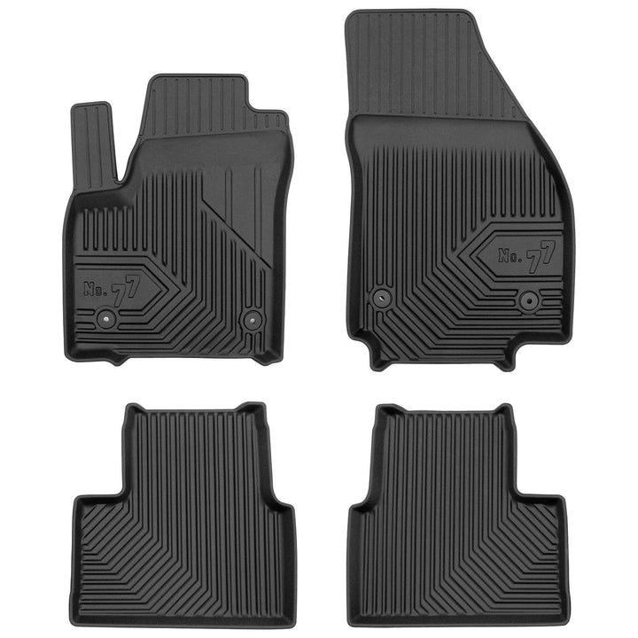 SMK Gummimatten Auto fussmatten Satz für Opel Meriva B 2010-2017 Erleben Sie einen neuen Standard de
