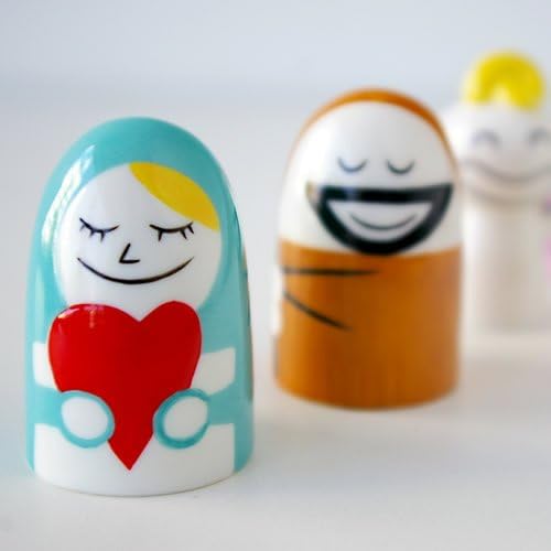 Alessi AMGI10 Design Krippenset mit Nachbildung der Höhle und handdekorierte Porzellanfiguren, Weiss