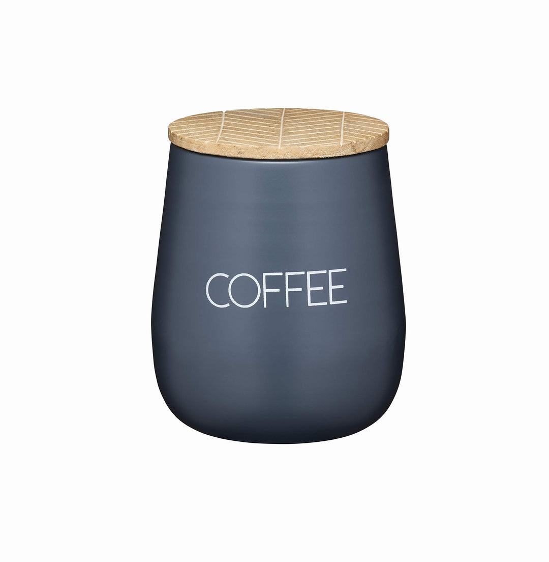 KitchenCraft Serenity Kaffeedose, Kaffeebohnen Aufbewahrung, Vorratsdose mit luftdichtem Vakuumdecke