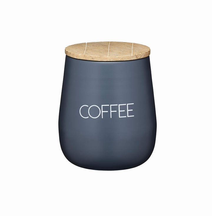 KitchenCraft Serenity Kaffeedose, Kaffeebohnen Aufbewahrung, Vorratsdose mit luftdichtem Vakuumdecke