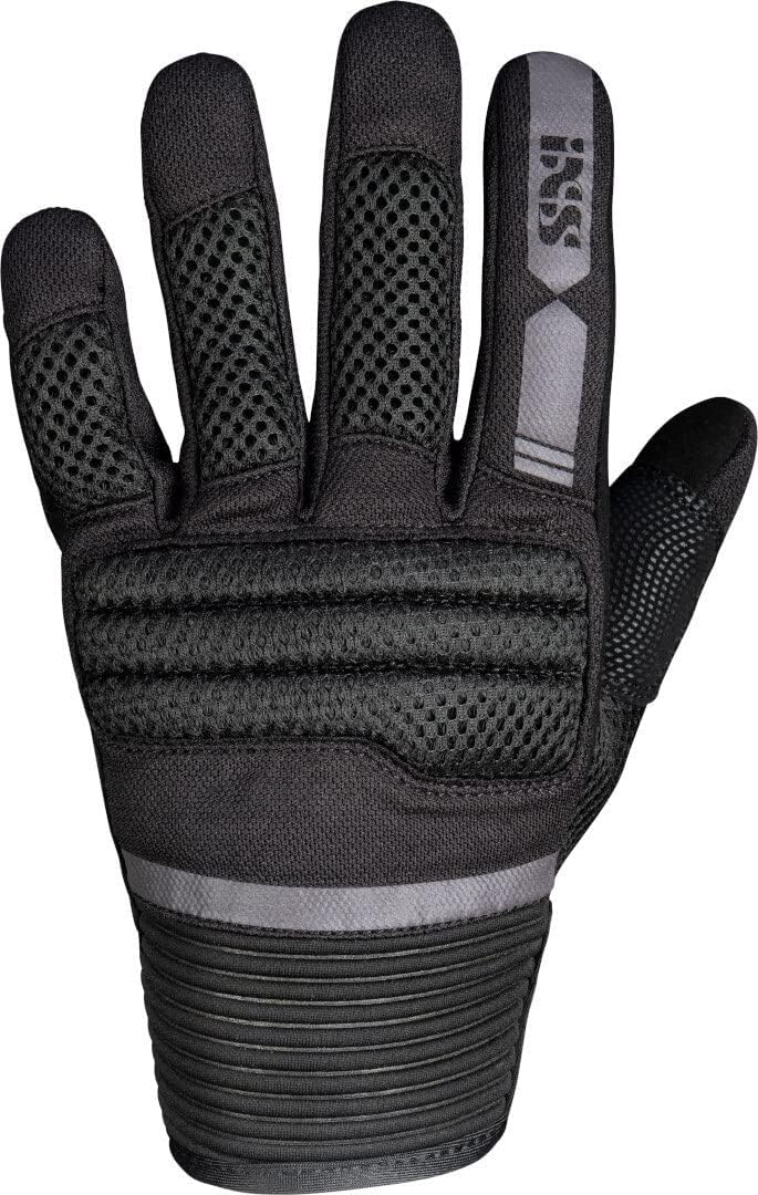 IXS Samur-Air 2.0 Motorradhandschuhe (Black,XL)