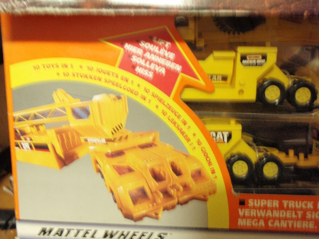 Matchbox Multi-Kran-Transporter; (verwandelbar in eine Grossbaustelle)