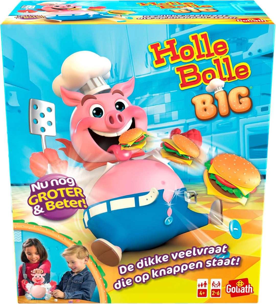 Goliath 30334 "Hohl Geschwollen Ferkel" Brettspiel Russisch, Russisch