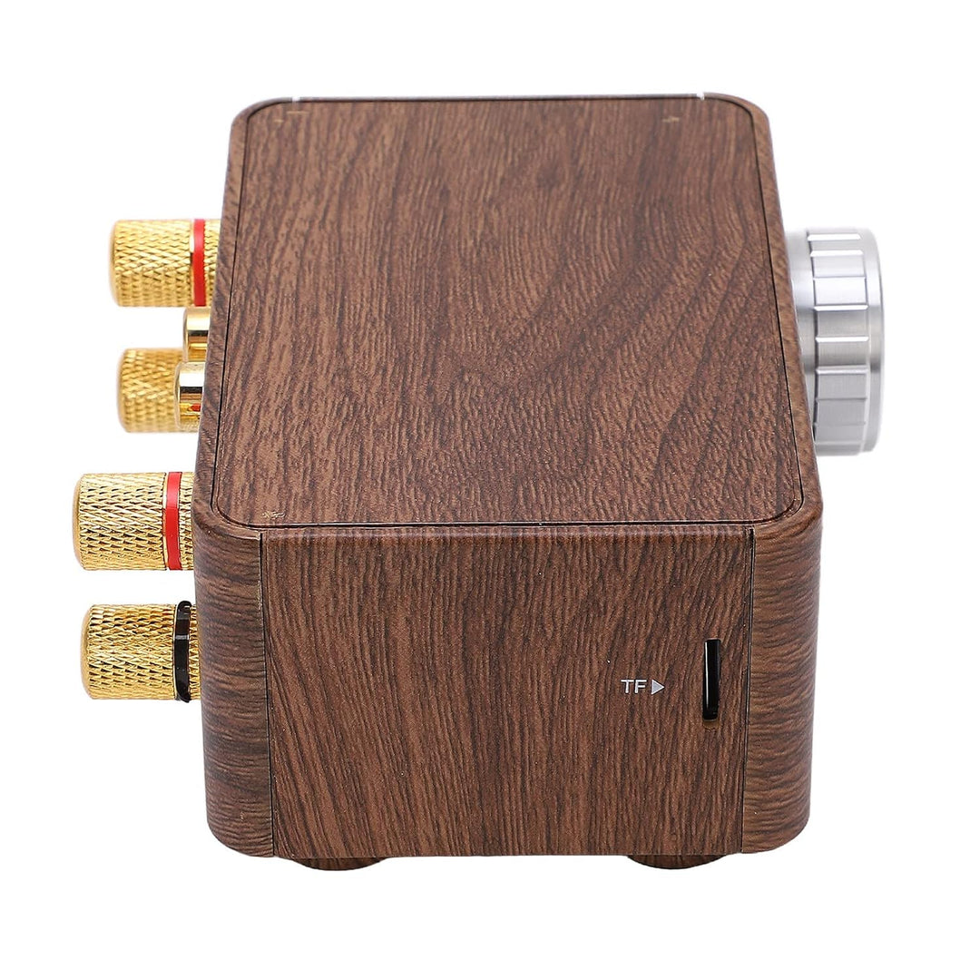 Mini Bluetooth 5.0 Leistungsverstärker DC9V-24V Dual 50W Kanäle 2.0 Stereo HiFi Digital Amp USB Heim