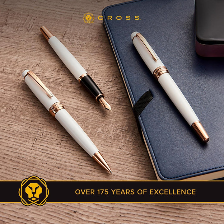 Cross Bailey Rollerball Selectip Pen (Schreibfarbe schwarz, Strichstärke M, in Premium Geschenkbox)