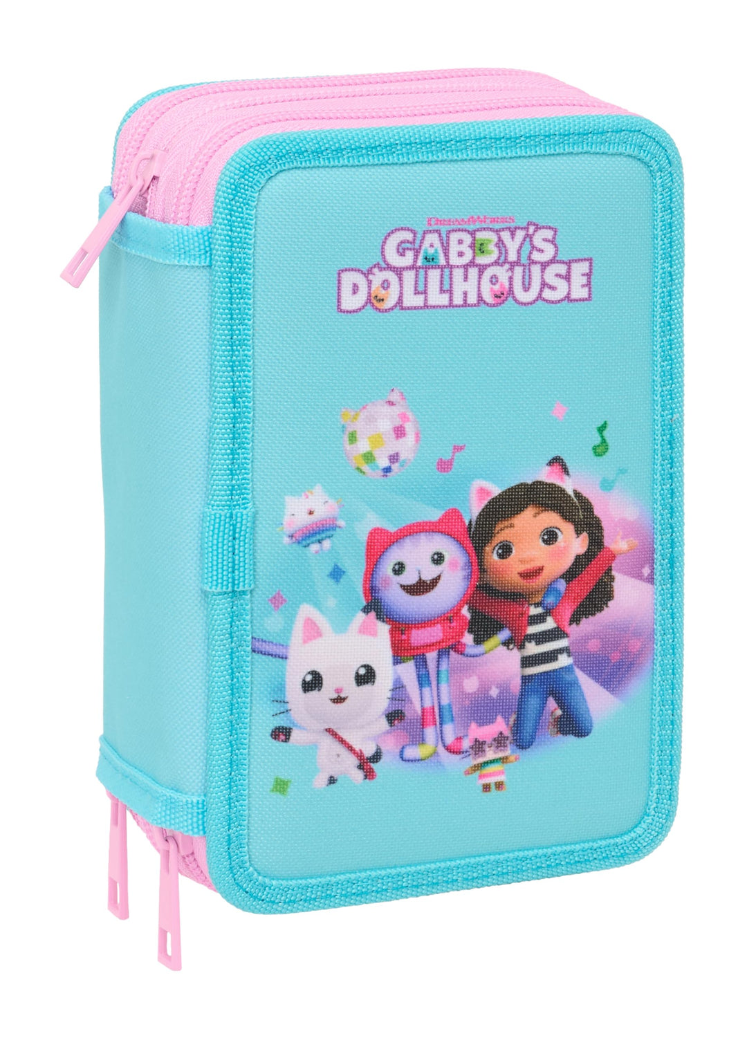 GABBY'S Dolhouse, Federmäppchen mit 37 Werkzeugen, für Kinder, ideal für Kinder von 5 bis 14 Jahren,