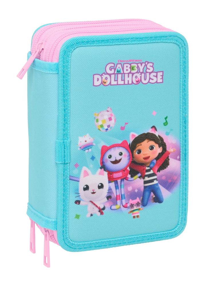 GABBY'S Dolhouse, Federmäppchen mit 37 Werkzeugen, für Kinder, ideal für Kinder von 5 bis 14 Jahren,
