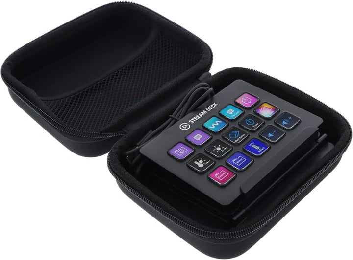 foto-kontor Tasche kompatibel mit Elgato Stream Deck Live Schutzhülle Tragetasche Case - sicherer Sc