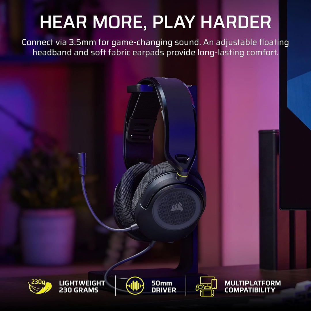 Corsair Headset HS35 v3 Headset Carbon - WW