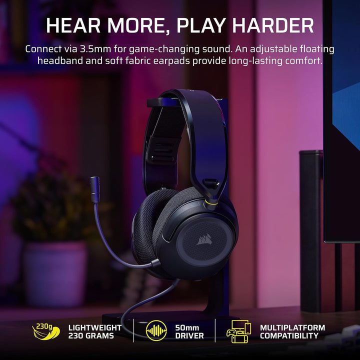 Corsair Headset HS35 v3 Headset Carbon - WW