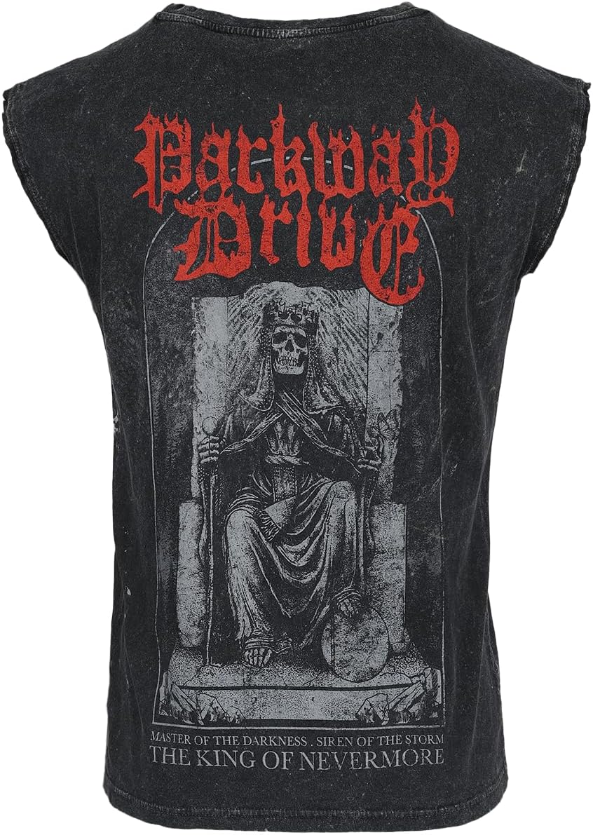 Parkway Drive Metal Crest Männer Tank-Top grau M Grau, M Grau