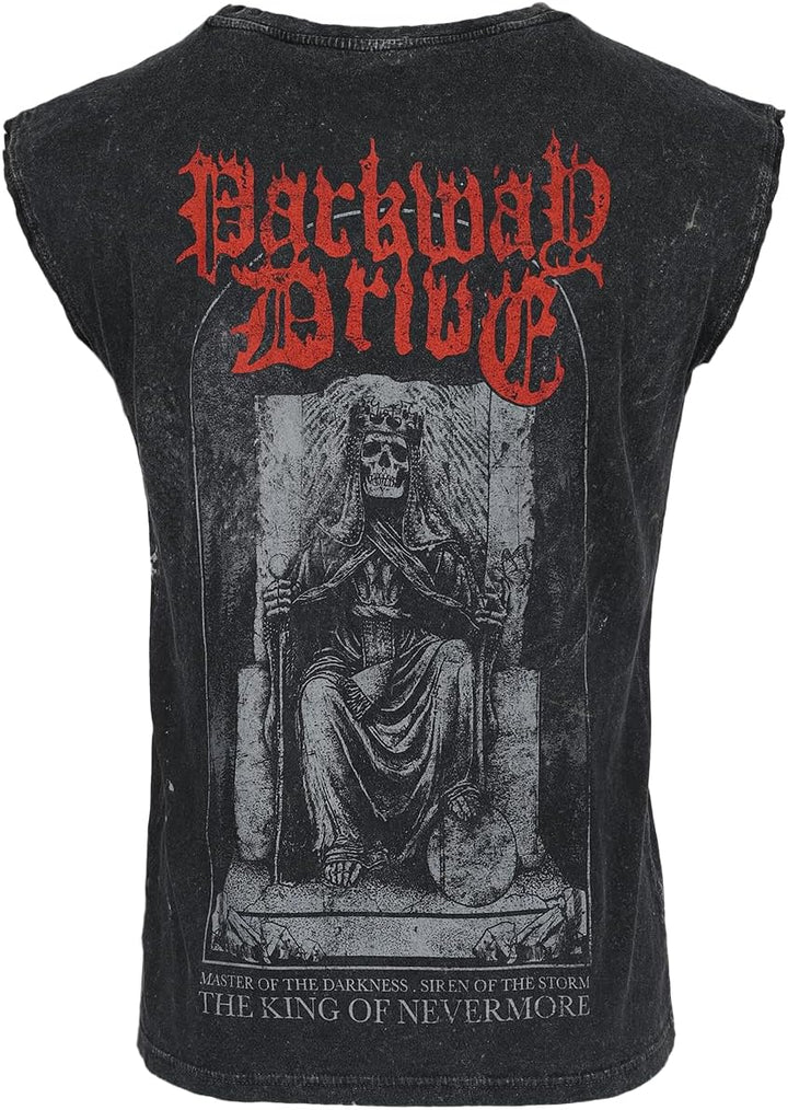 Parkway Drive Metal Crest Männer Tank-Top grau M Grau, M Grau