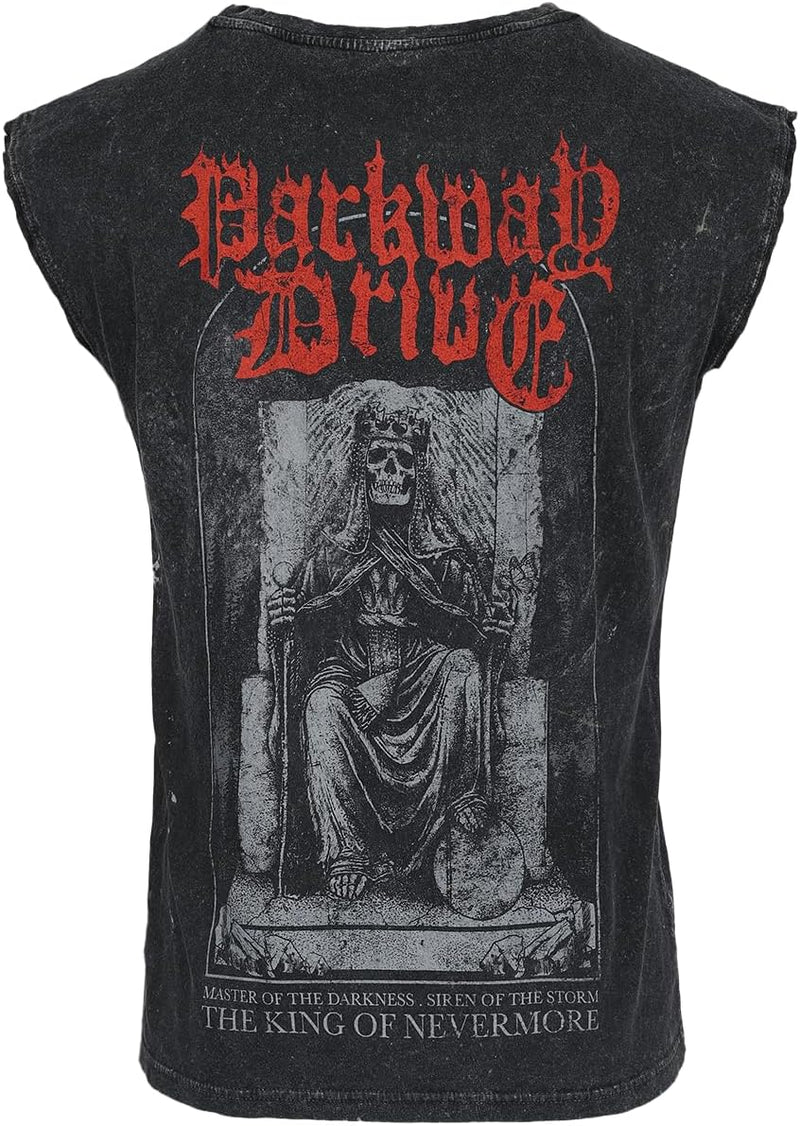 Parkway Drive Metal Crest Männer Tank-Top grau S Grau, S Grau