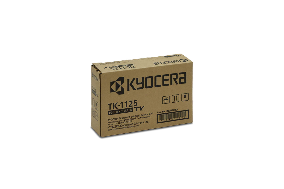 Kyocera TK-1125 Original Toner-Kartusche Schwarz 1T02M70NL1. Kompatibel für FS-1061DN, FS-1325MFP Si