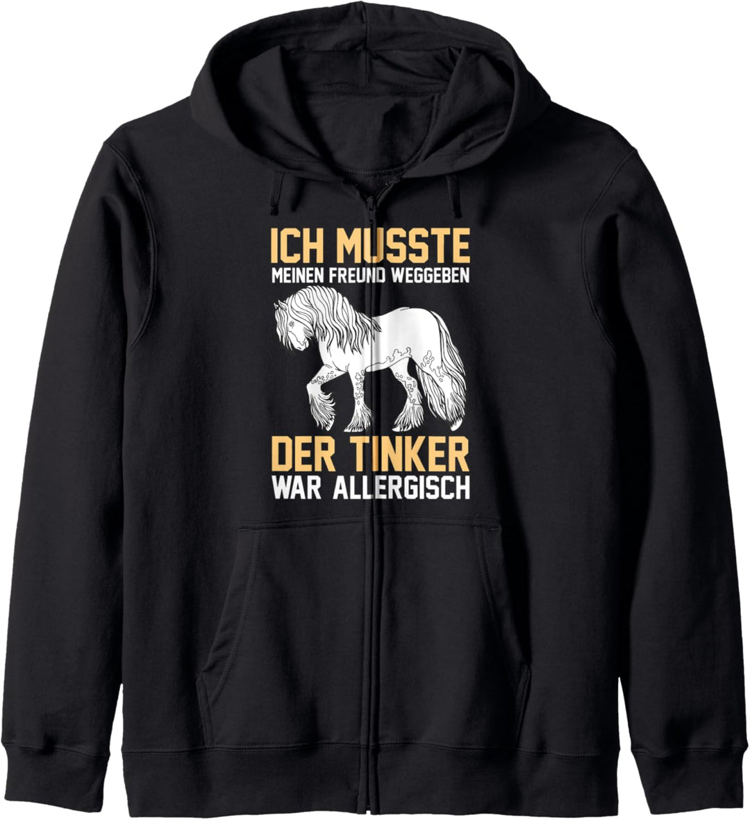 Pferd Tinker Pferde Kapuzenjacke