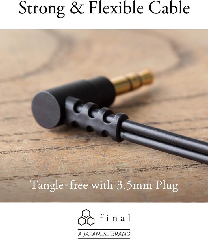 final E1000C Geräuschisolierender In-Ear Kopfhörer Mit Mikrofon Und Fernbedienung - Schwarz, E1000C