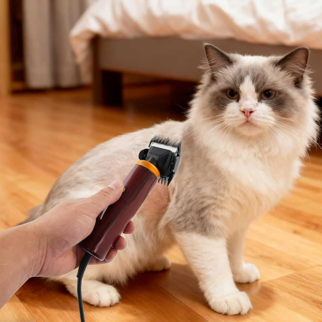 Hundeschermaschine 55W Elektrische Tierpflegeschermaschine, Anti-Langhaarverstopfung – Elektrischer