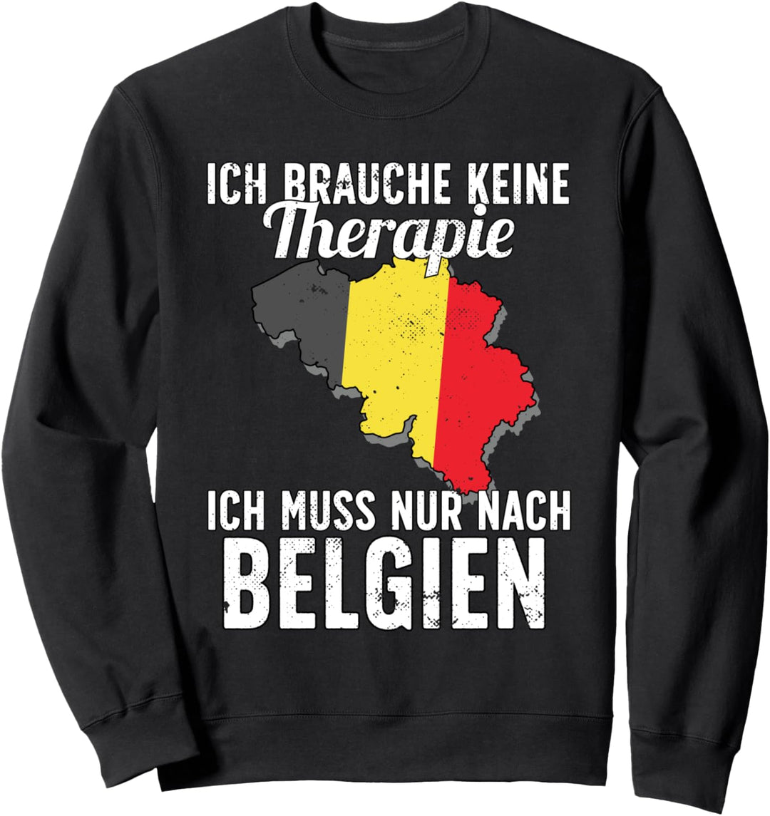 Belgische Flagge I Belgien Urlaub I Belgien Sweatshirt