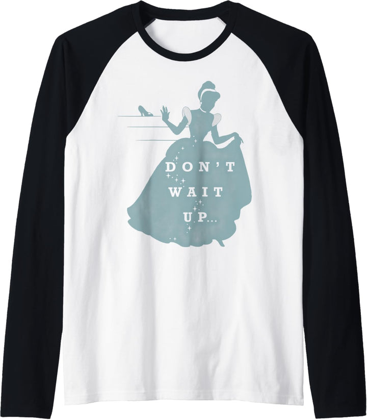 Disney Cinderella Don't Wait Up Raglan