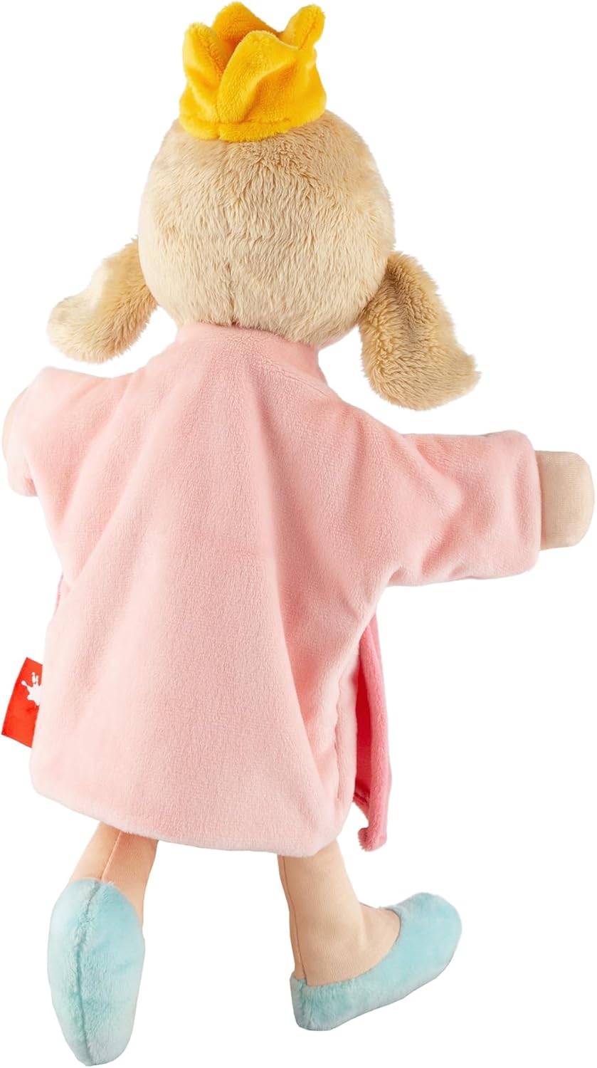 sigikid 43045 Handspielpuppe, pink/Prinzessin, OneSize, Pink/Prinzessin