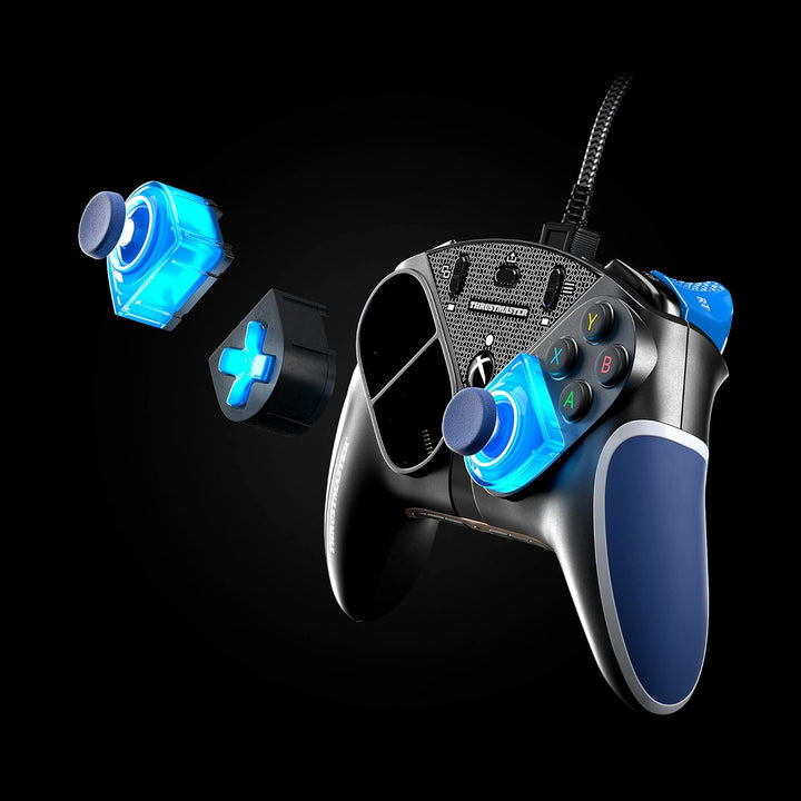 Thrustmaster eSwap X Led Blue Crystal Pack, Pack mit 7 Hintergrundbeleuchteten für eSwap X Controlle