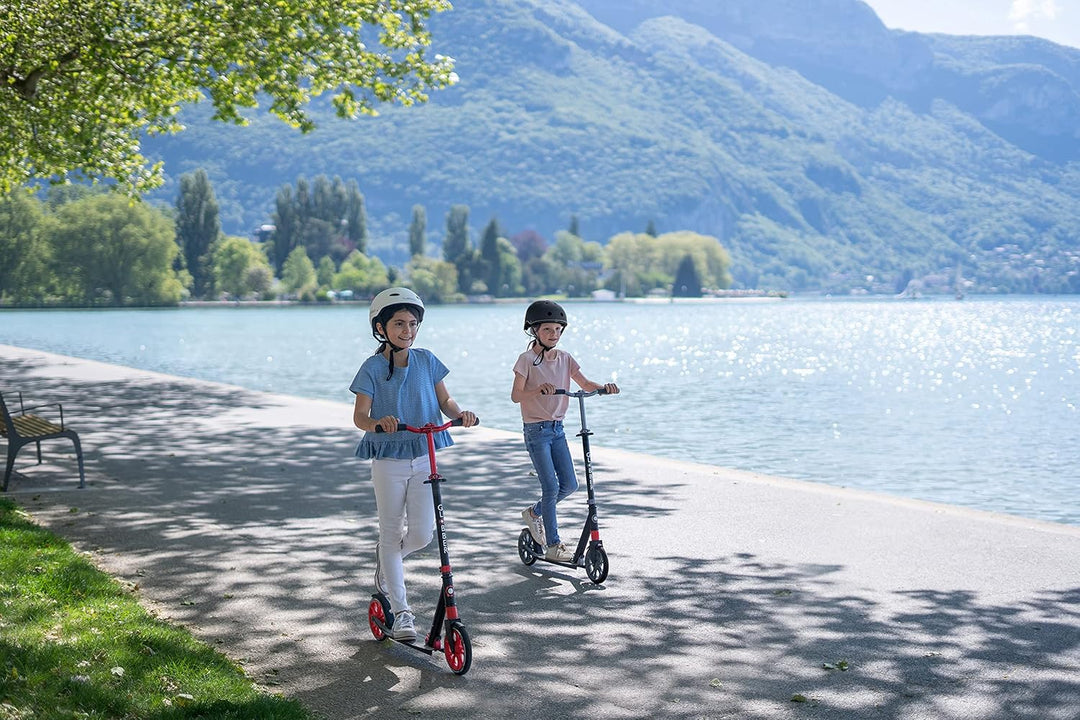 GLOBBER NL 205 Roller – Tretroller Kinder ab 8 Jahre, Teens und Erwachsene - Scooter 205 mm - ABEC 7