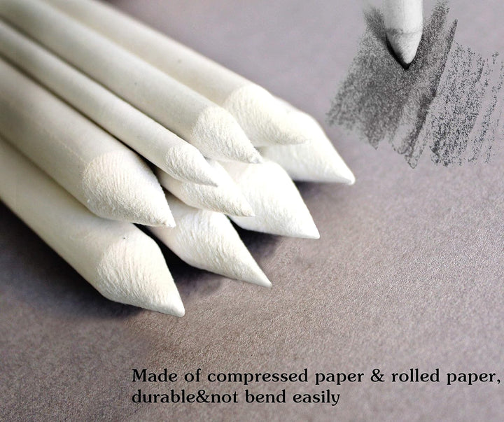 N NOROCME Blending Stumps and Tortillions Paper Art Blenders with Sandpaper Pencil Sharpener Pointer