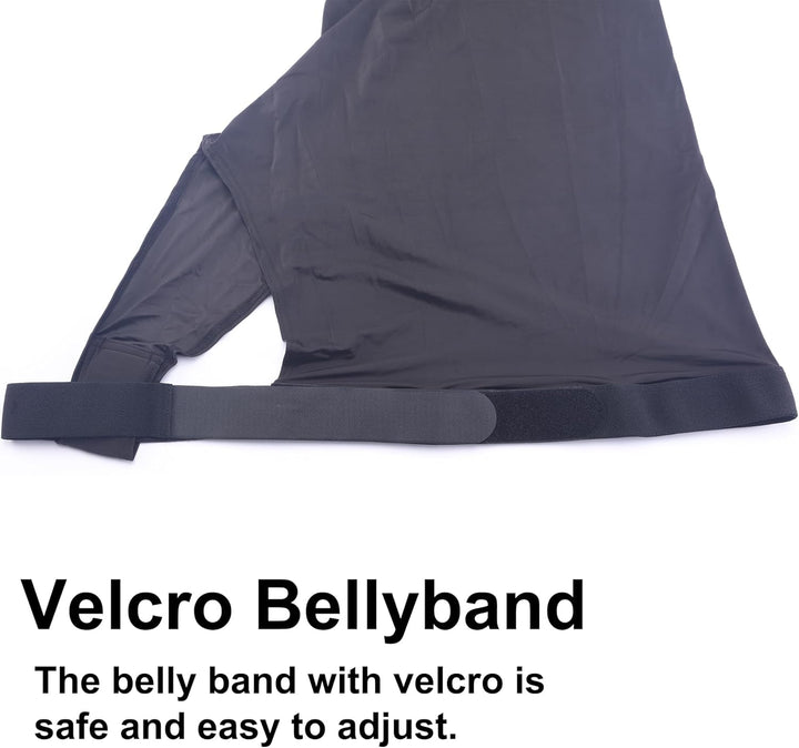 Leberna Lycra Stretch-Pferd Kapuze mit Reissverschluss - vollen Gesicht-Hals-Abdeckung XL Schwarz, X