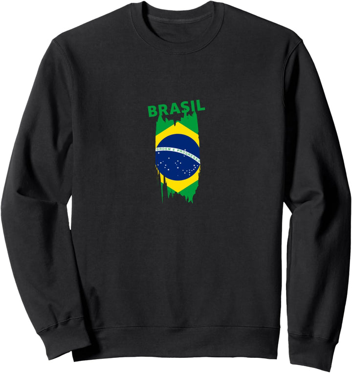 Flagge Brasilien Sweatshirt