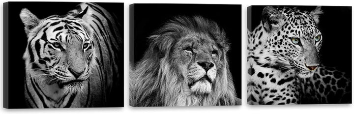 Feeby Frames, Leinwandbild, Bilder, Wand Bild - 3 Teile - Panoramabild, Wandbilder, Kunstdruck 240x8