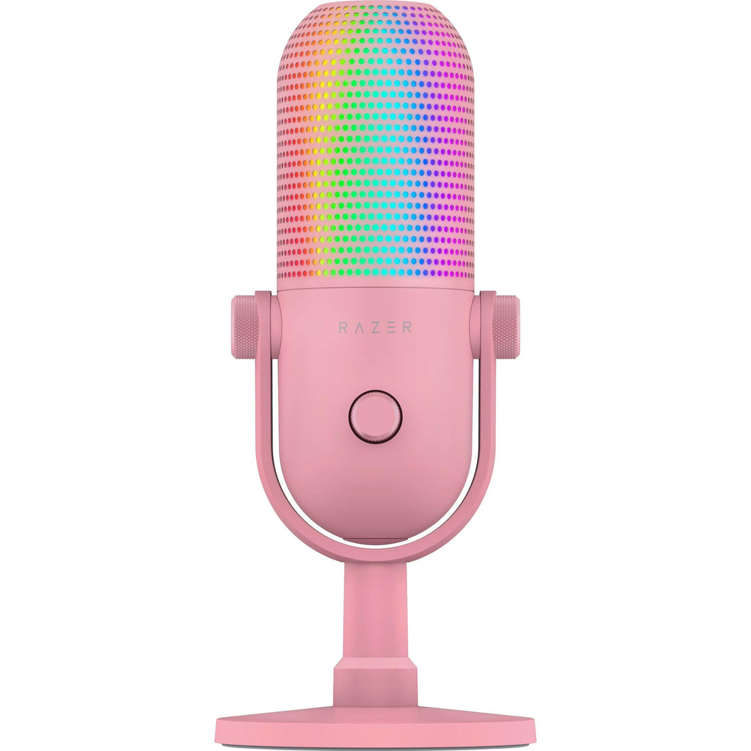 Razer Seiren V3 Chroma - RGB USB-Mikrofon - Supernieren Kondensator-Mikrofon mit Tap-to-Mute (Reakti