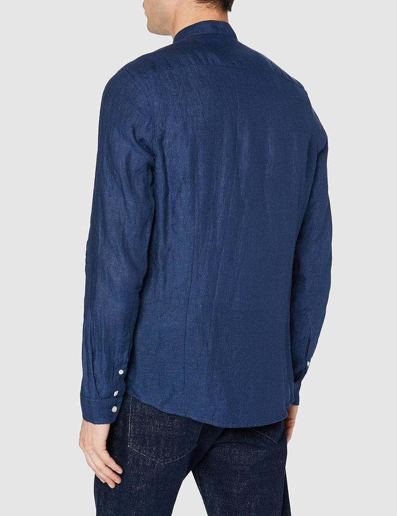 pure h. tico Herren Hemd XXL Uni Marine, XXL Uni Marine
