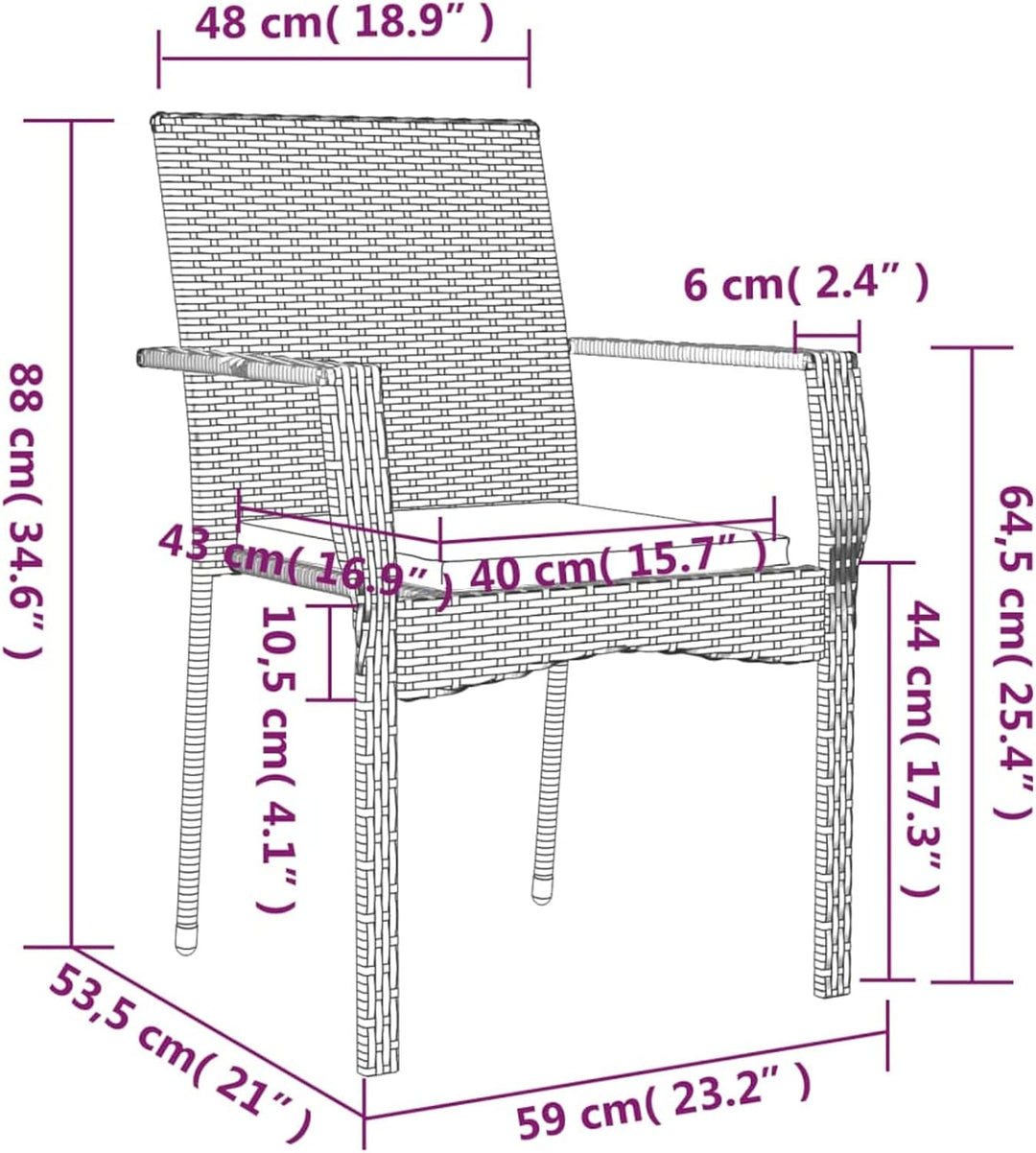 Tidyard 5-TLG. Garten Essgruppe 4 Personen, Sitzgruppe Esstisch mit Akazienholz-Tischplatte & 4 Stüh
