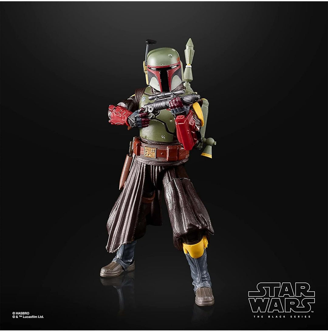 Star Wars Hasbro The Black Series Boba Fett (Thronsaal): The Book of Boba Fett Figur zum Sammeln, Fü