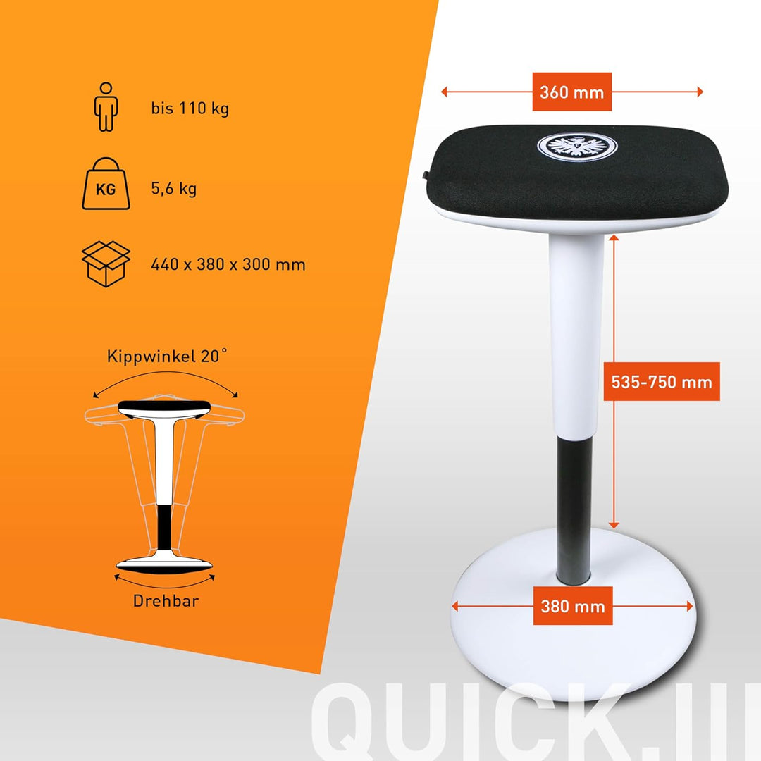 König + Neurath Quick.III Frankfurt - Büro Stehhilfe für entspanntes Arbeiten - ergonomisch &amp; höhenv