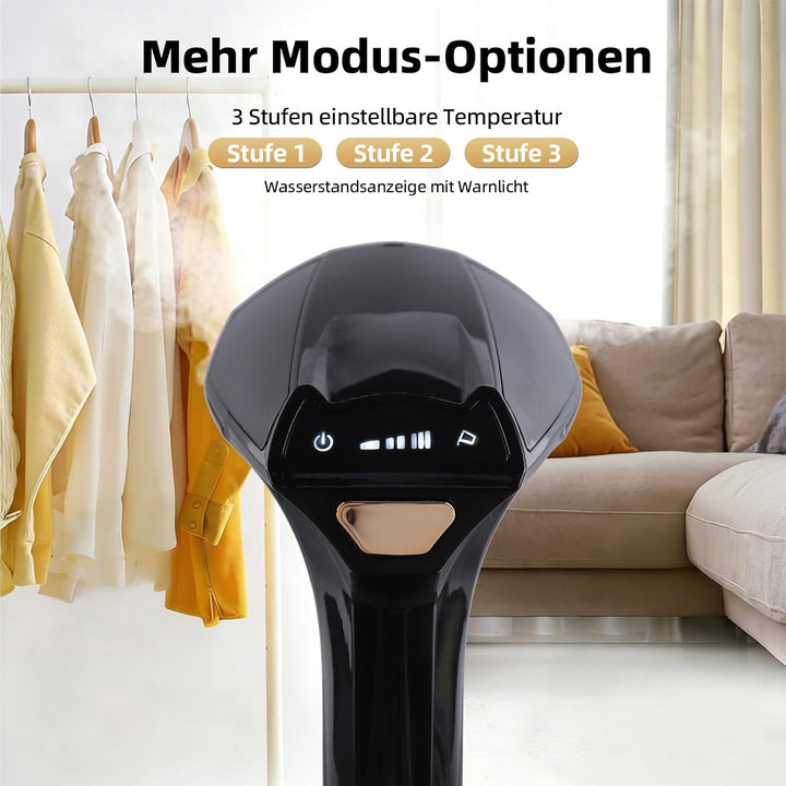 YueLi Hand Steamer Dampfglätter 2000W & 300ml Wassertank – Tragbares Kompaktgerät für Nass-Trockenbü