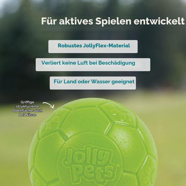Horsemens Pride Inc. Jolly Haustiere Jolly Fussball - 8" Green Apple - Green Apple Clear, Unisex, HM