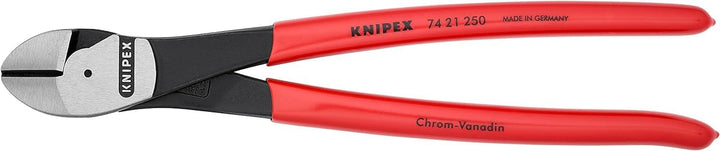 Knipex Kraft-Seitenschneider schwarz atramentiert, mit Kunststoff überzogen 250 mm 74 21 250