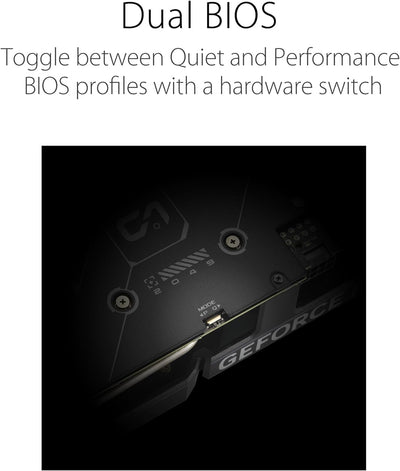 ASUS Dual GeForce RTX 4060 OC Edition 8GB GDDR6 Gaming Grafikkarte schwarz (NVIDIA RTX4060 DLSS3, PC