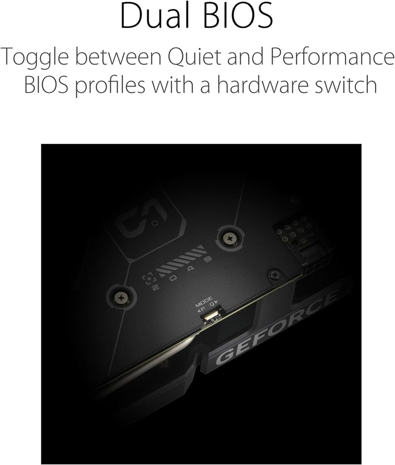 ASUS Dual GeForce RTX 4060 OC Edition 8GB GDDR6 Gaming Grafikkarte schwarz (NVIDIA RTX4060 DLSS3, PC