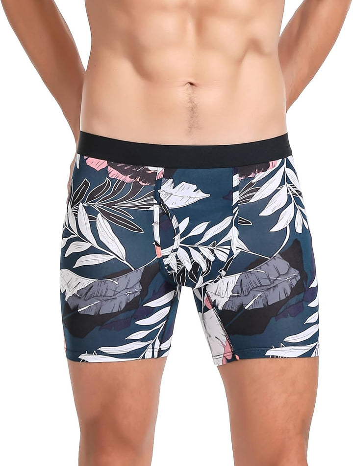 Boxershorts Herren Unterhosen Männer Bambus Viskose Unterwäsche Men Retroshorts 4er/8er Pack S-3XL S