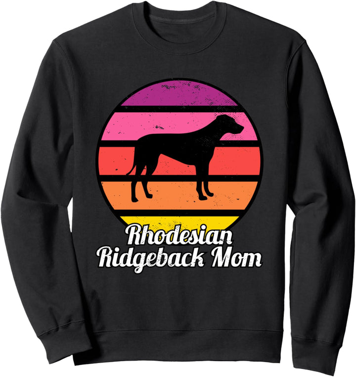 Rhodesian Ridgeback Mama I Retro Rhodesian Ridgeback Sweatshirt