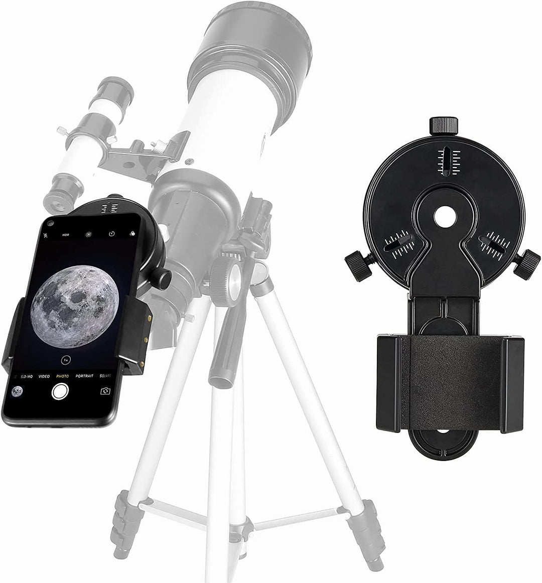 SOLOMARK Handy-Adapter - Fotografie-Adapterhalterung, funktioniert mit Ferngläsern, Monokularen, Spe