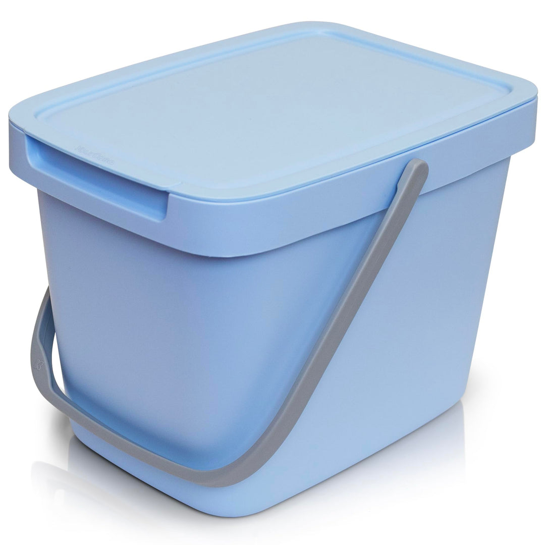 YourCasa Biomülleimer Küche - 6L Komposteimer Küche für alltäglichen Biomüll Behälter - Kompostbehäl
